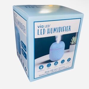 Mini LED Humidifier (Blue)
